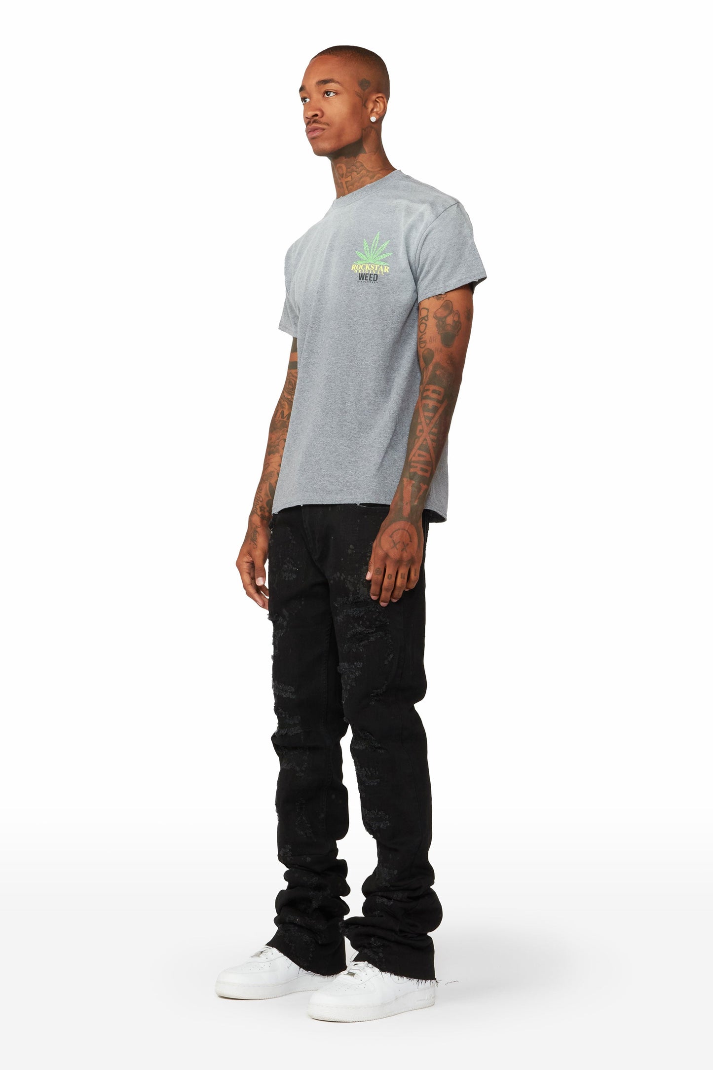 Chong Grey Graphic T-Shirt
