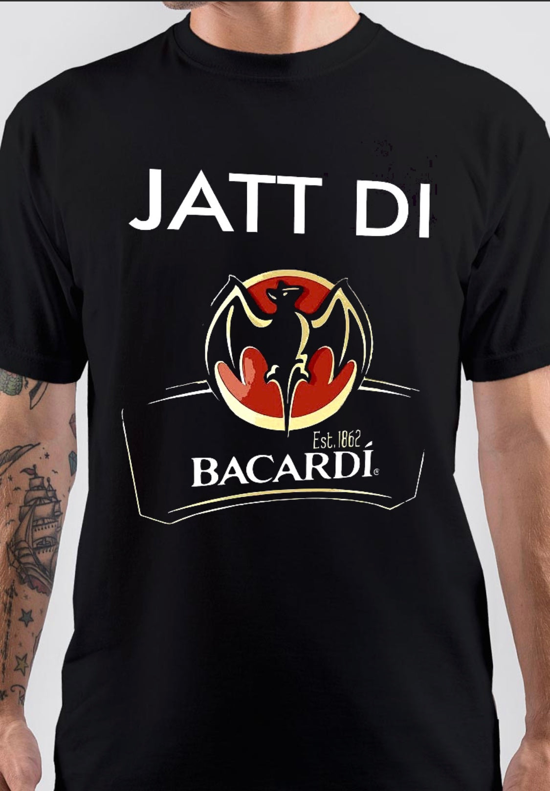 Jatt Di Bacardi T-Shirt