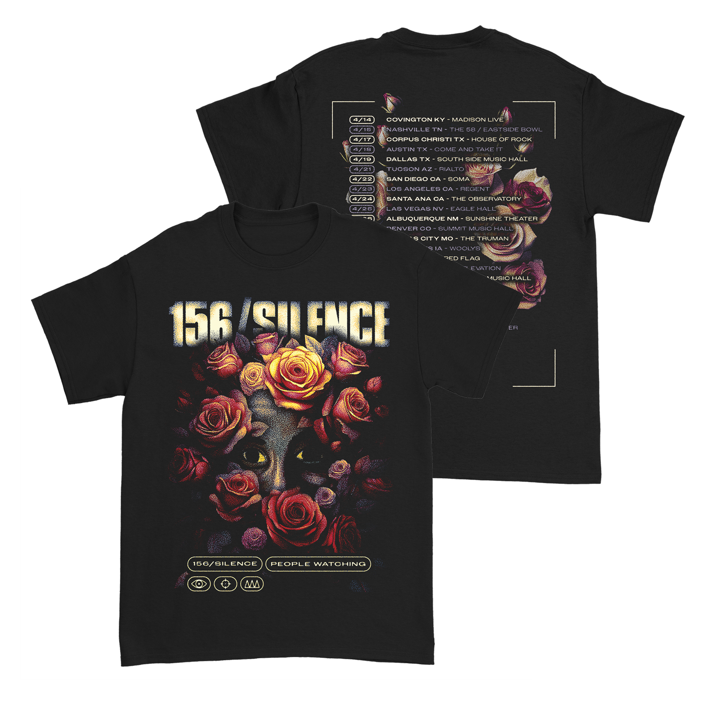 156/Silence - Flower T-Shirt
