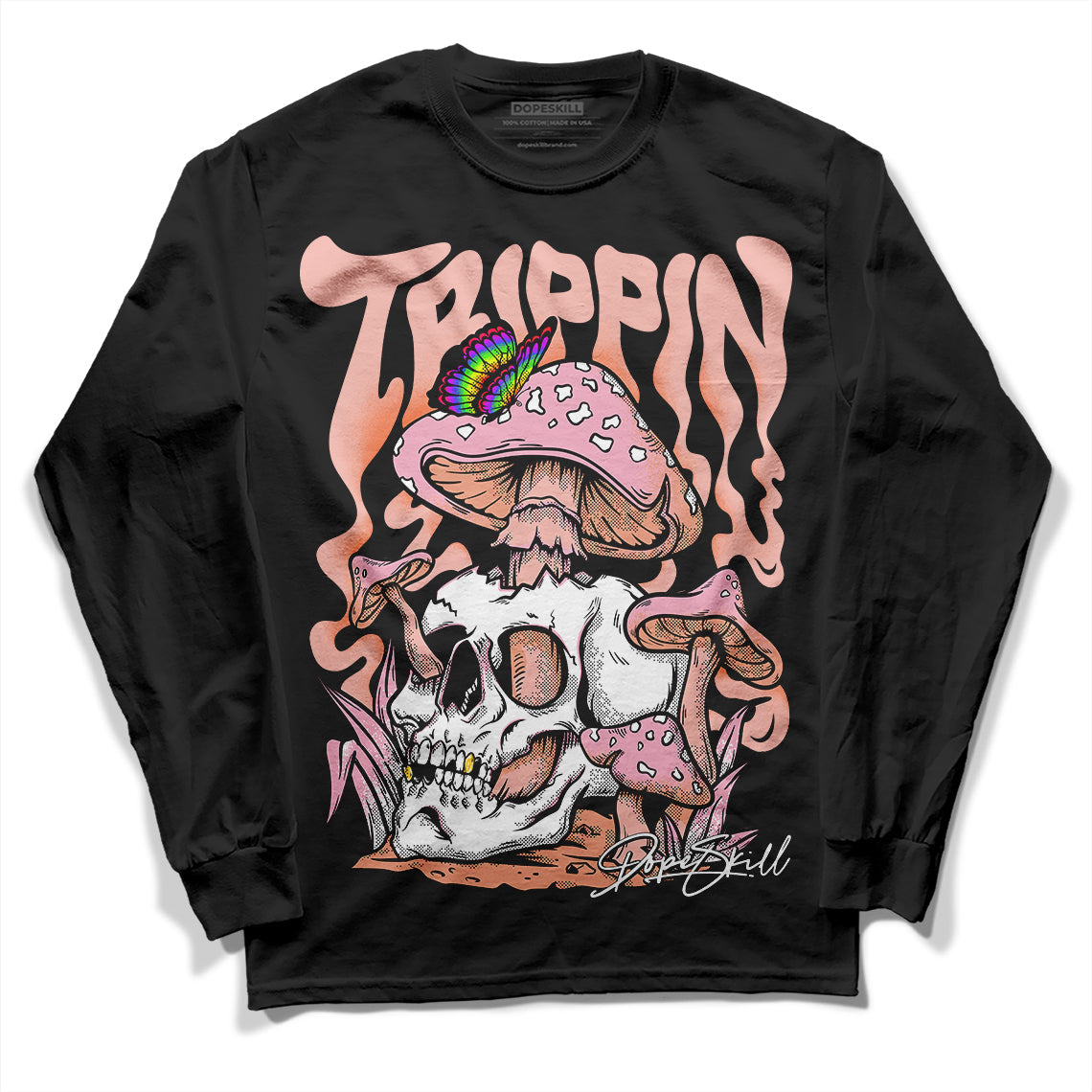 Legend Pink 11s DopeSkill Long Sleeve T-Shirt Trippin Graphic