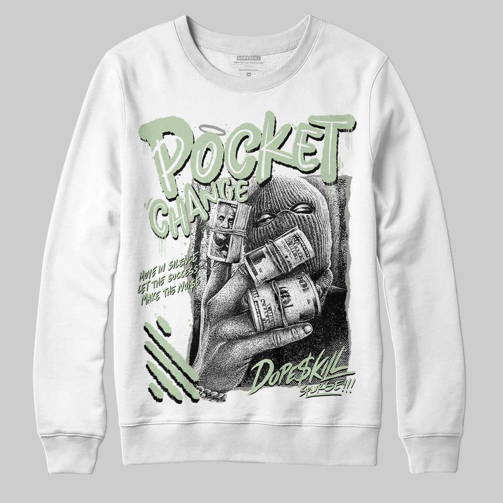 Seafoam 4s 2025 DopeSkill Sweatshirt Pocket Change Graphic