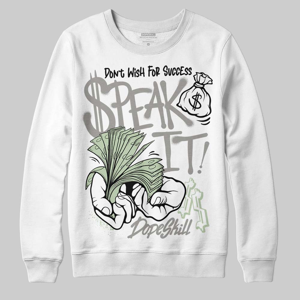 Seafoam 4s 2025 DopeSkill Sweatshirt Speak It Graphic
