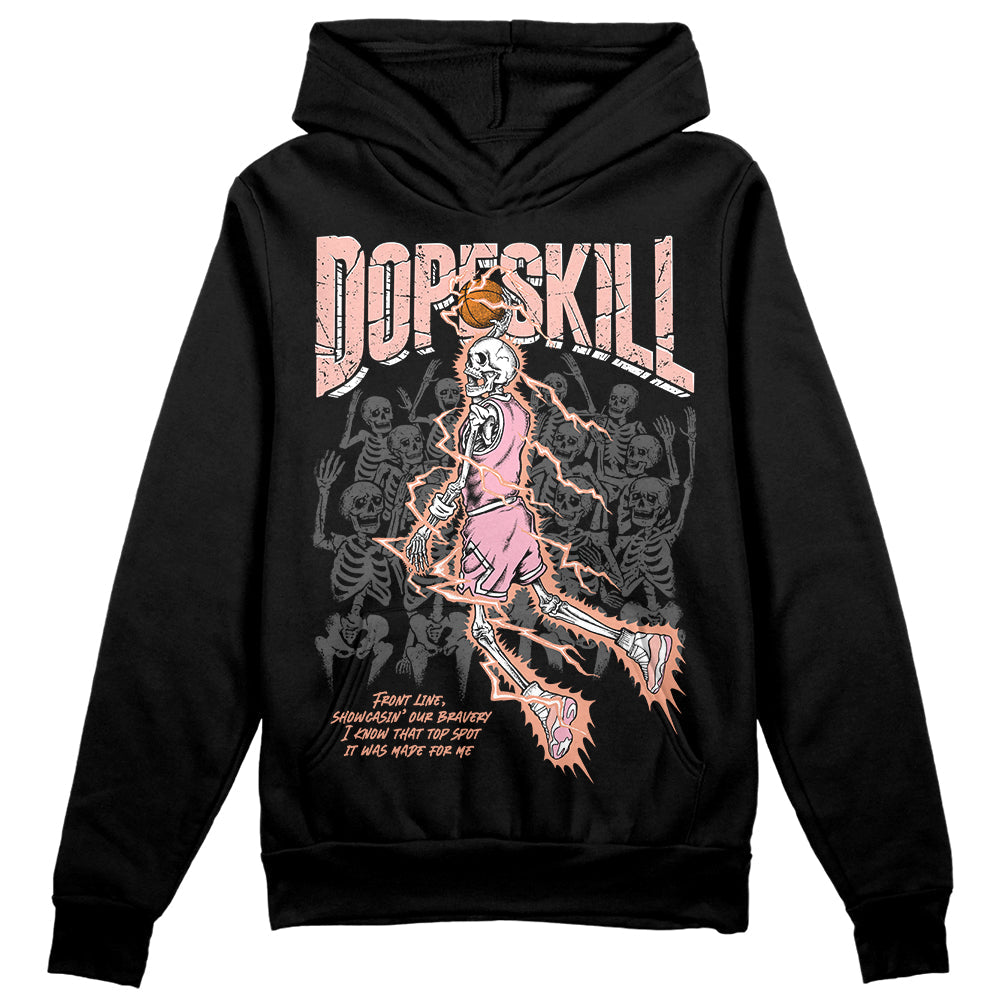 Legend Pink 11s DopeSkill Hoodie Sweatshirt Thunder Dunk Graphic