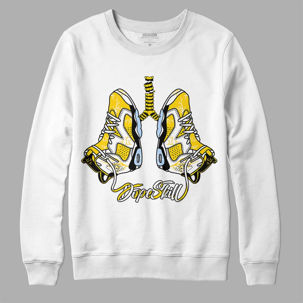 Yellow Ochre 6s DopeSkill Sweatshirt Breathe Graphic