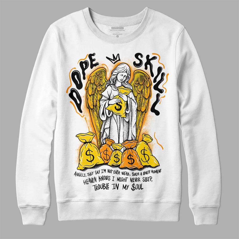Yellow Ochre 6s DopeSkill Sweatshirt Angels Graphic