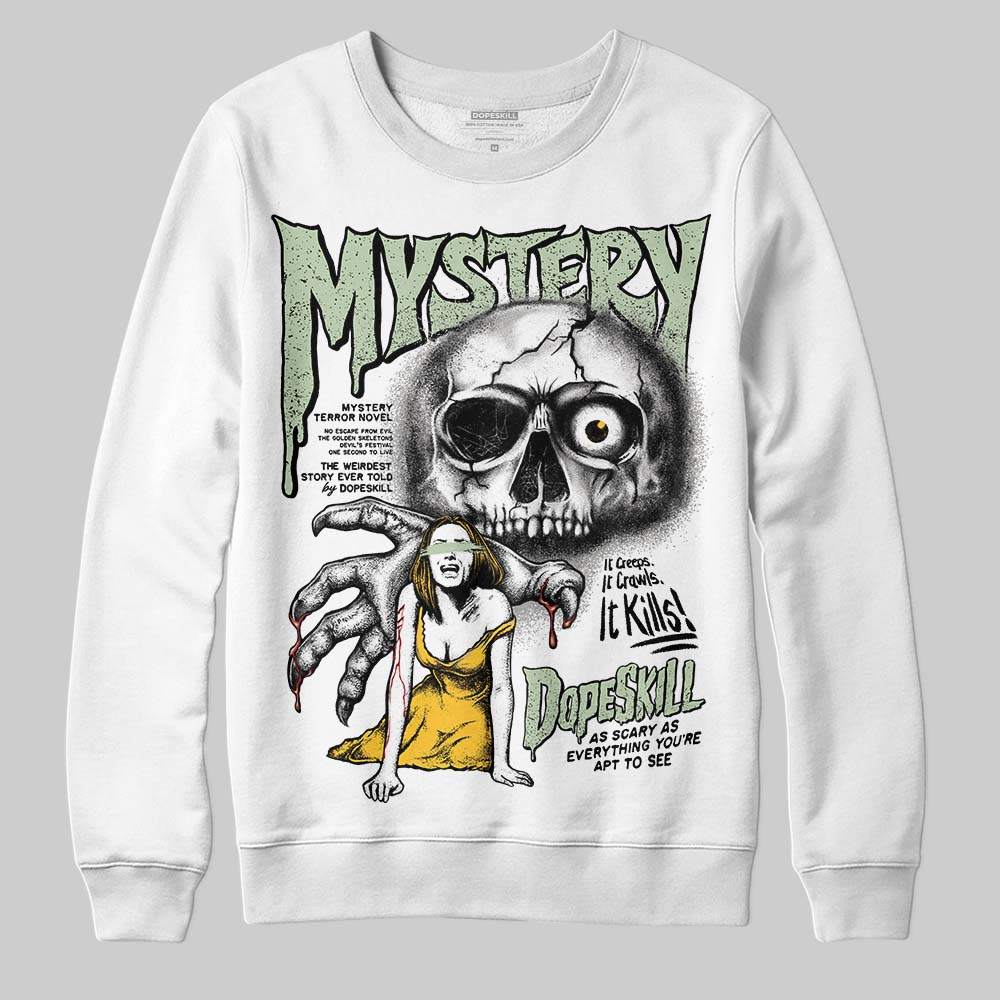 Seafoam 4s 2025 DopeSkill Sweatshirt Mystery Ghostly Grasp Graphic