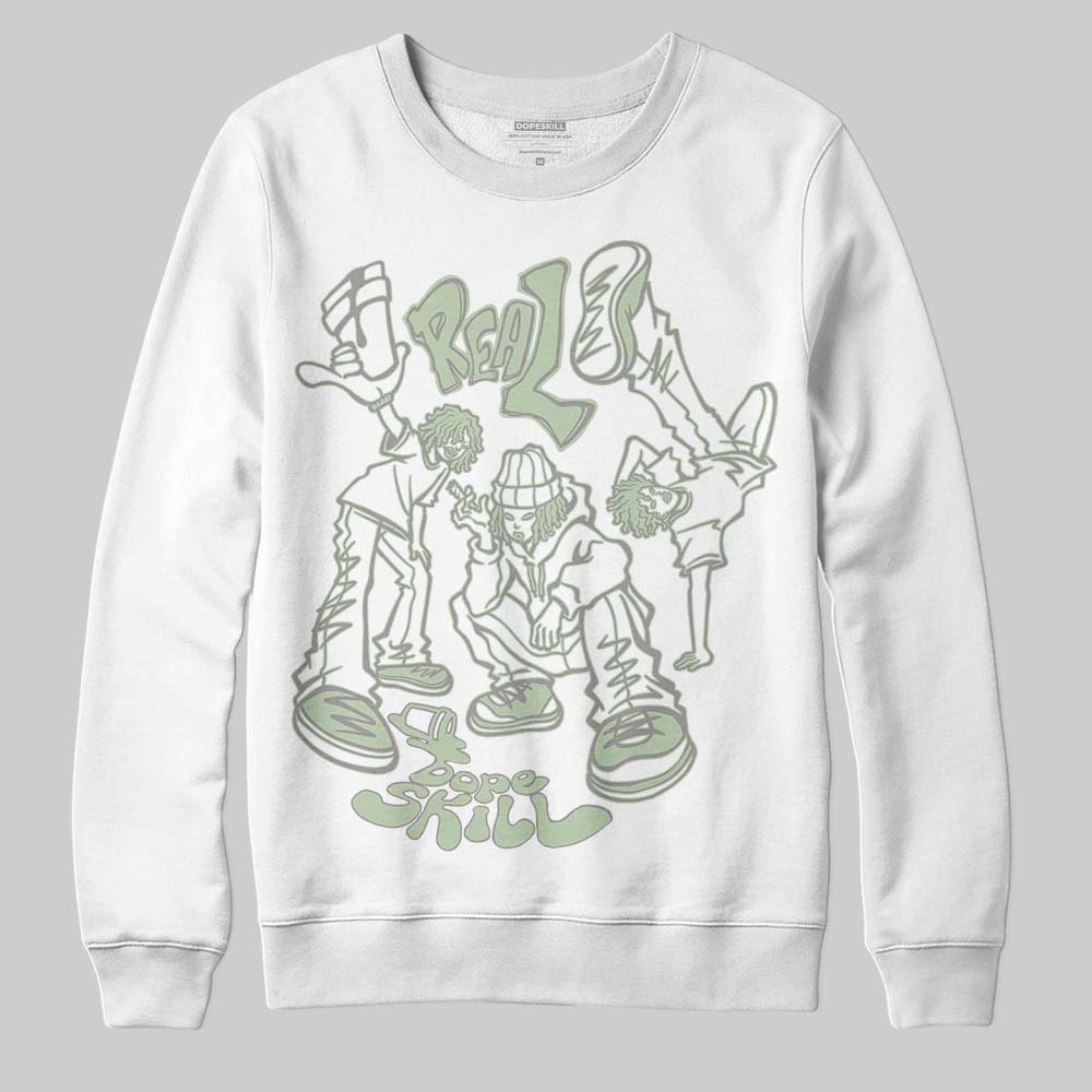 Seafoam 4s 2025 DopeSkill Sweatshirt Real Y2K Players Graphic