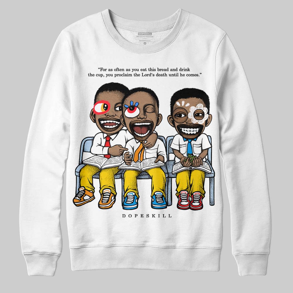 Yellow Ochre 6s DopeSkill Sweatshirt First Sunday Graphic