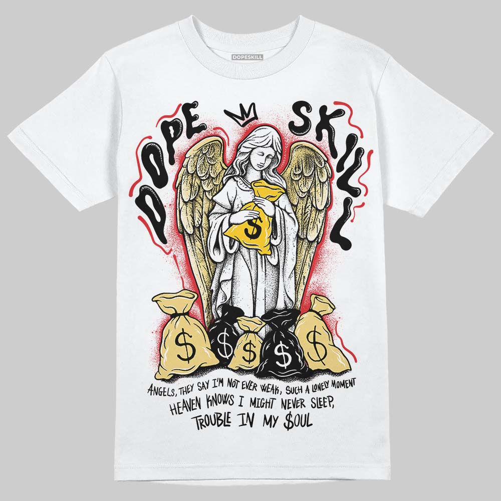 Quai 54 x Tour Yellow Black 1s DopeSkill T-Shirt Angels Graphic