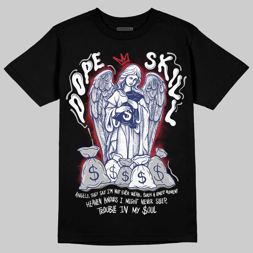 Rare Air Deep Royal Blue 1s DopeSkill T-Shirt Angels Graphic