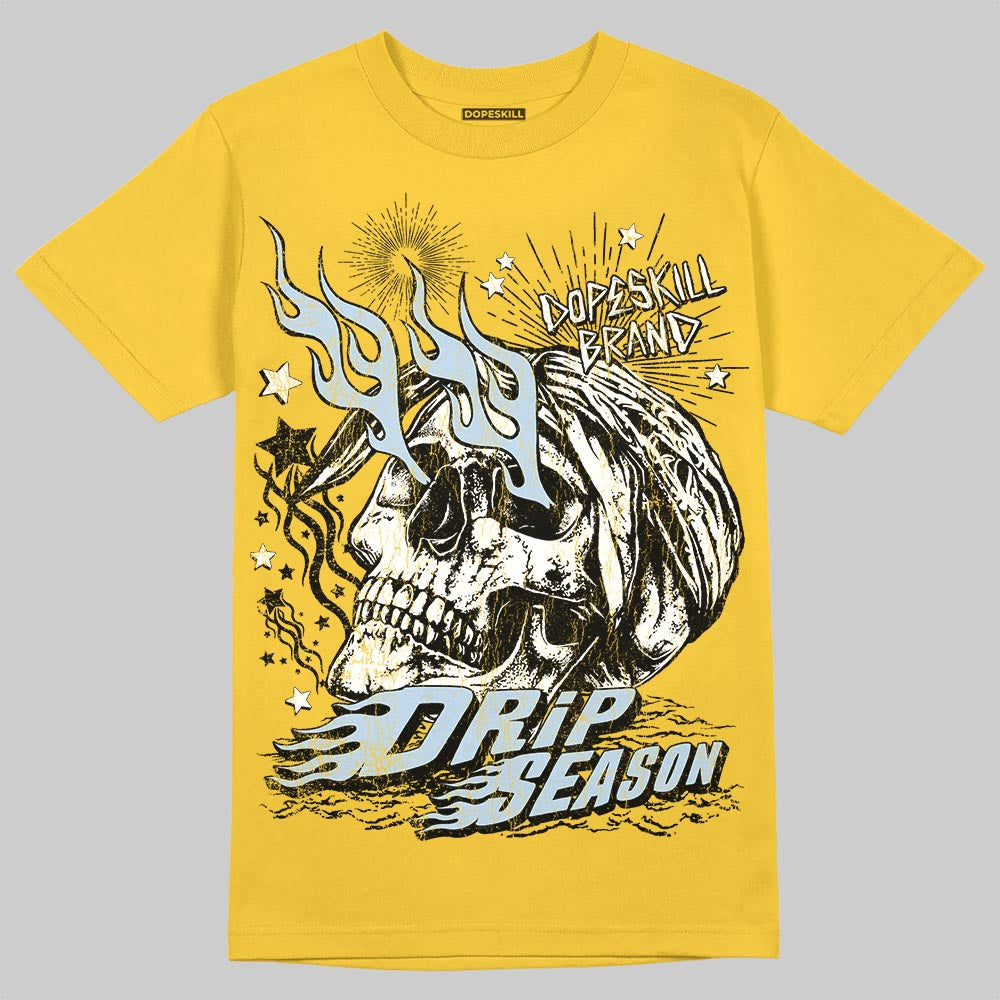 Yellow Ochre 6s DopeSkill T-Shirt Drip Season Graphic
