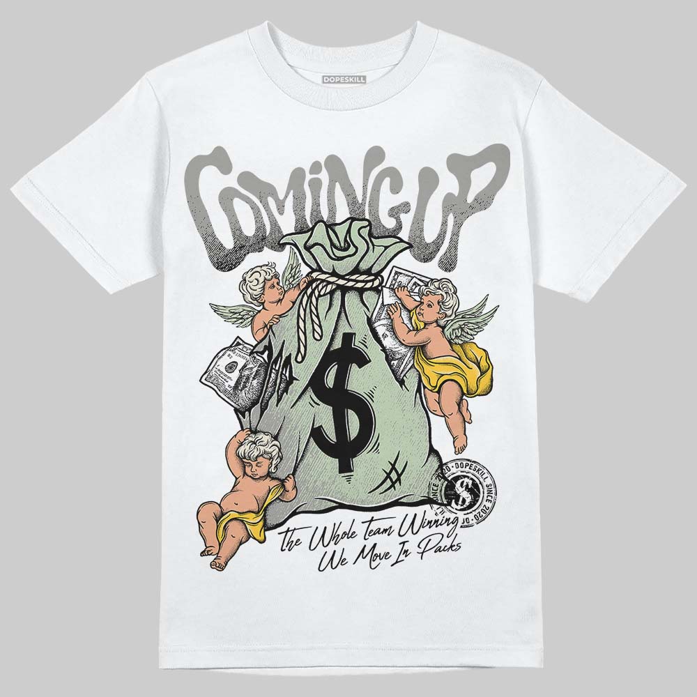 Seafoam 4s 2025 DopeSkill T-Shirt Money Bag Coming Up Graphic