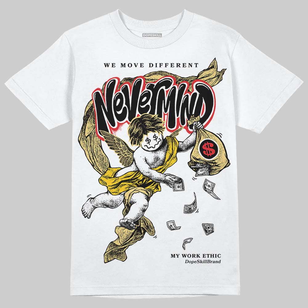 Quai 54 x Tour Yellow Black 1s DopeSkill T-Shirt Nevermind Graphic