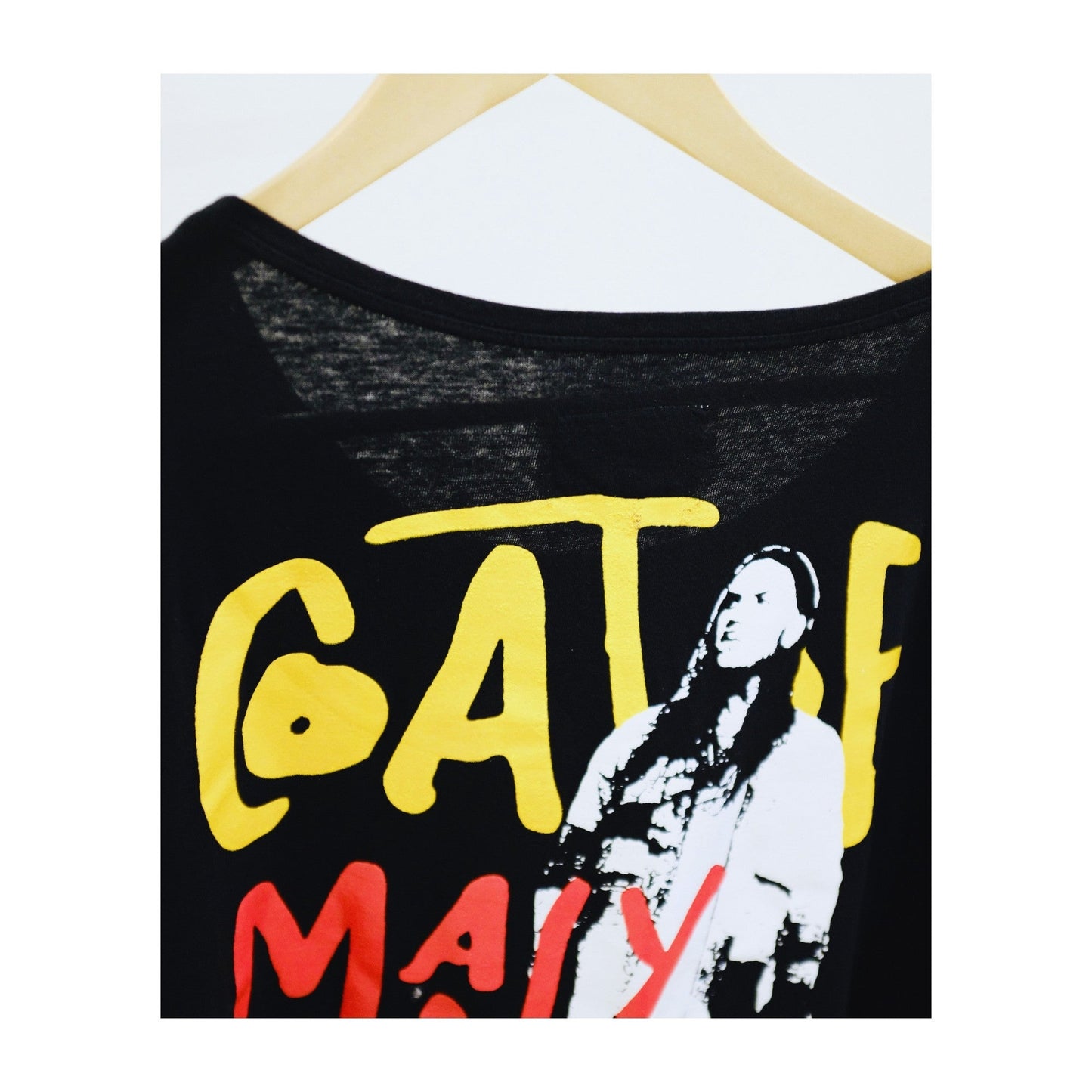 BLACK TEE - Greg Lauren X Brandon Lake Style001