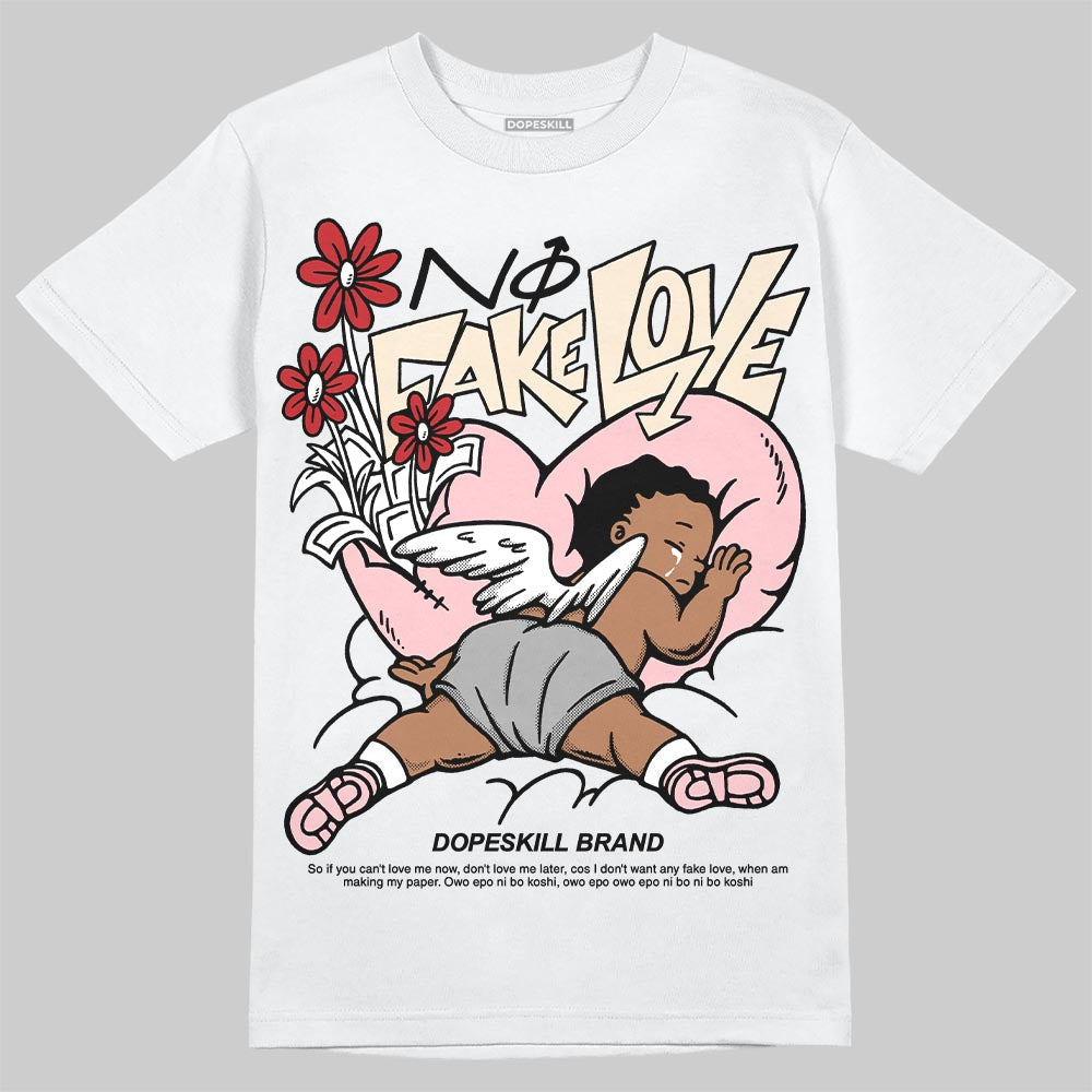 Gel-Nimbus 10.1 Strawberry DopeSkill T-Shirt No Fake Love Graphic