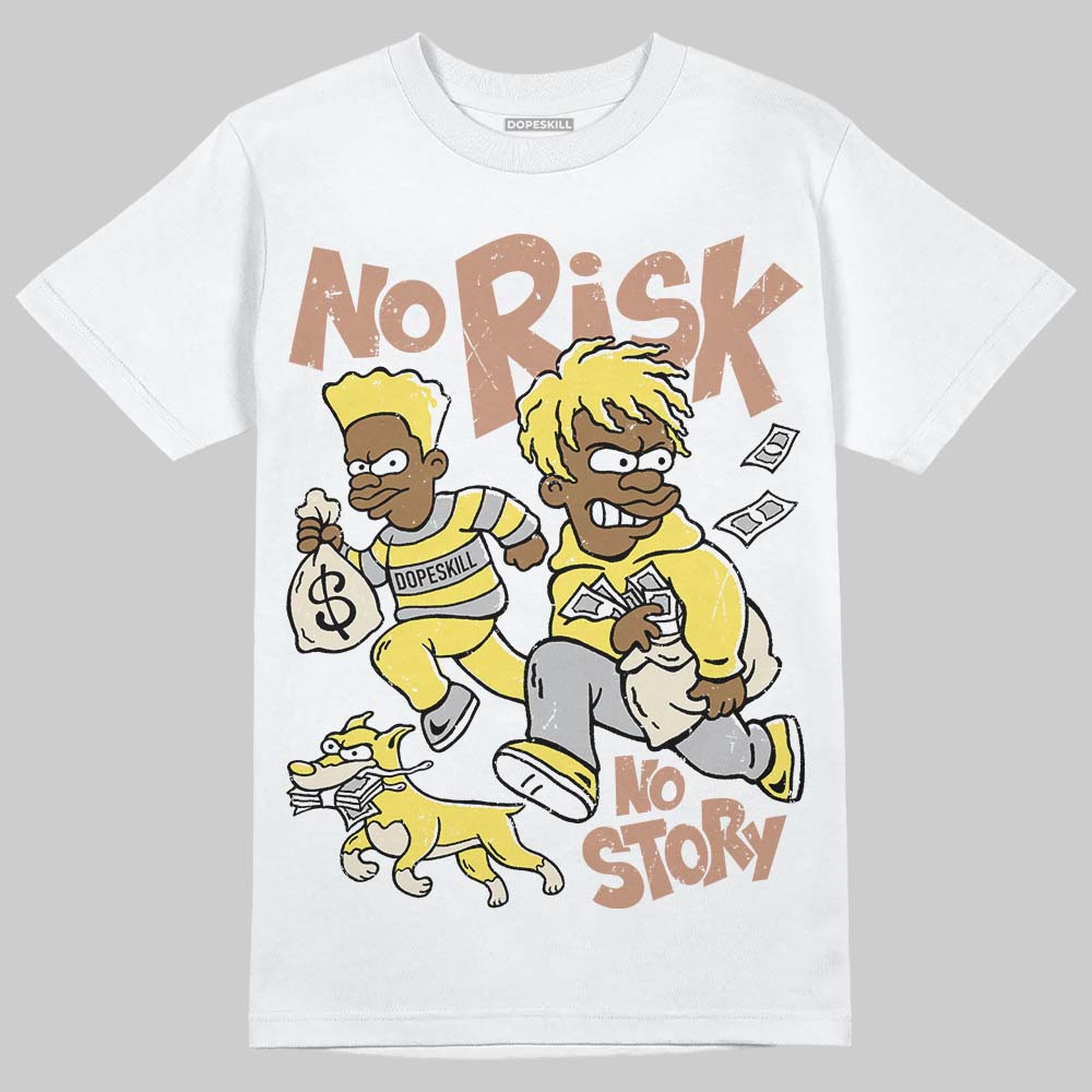 Gel-Nimbus 10.1 Banana DopeSkill T-Shirt No Risk No Story Graphic