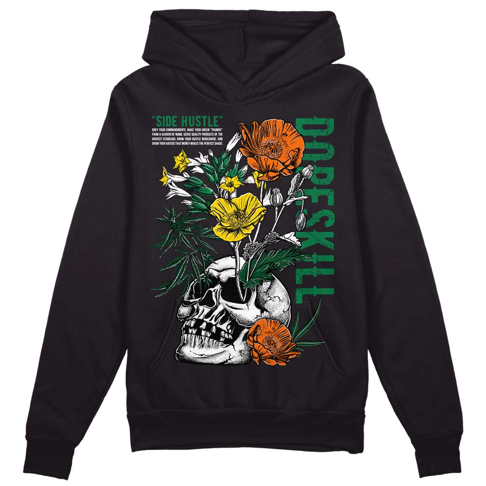 Green Collection DopeSkill Hoodie Sweatshirt Side Hustle Graphic