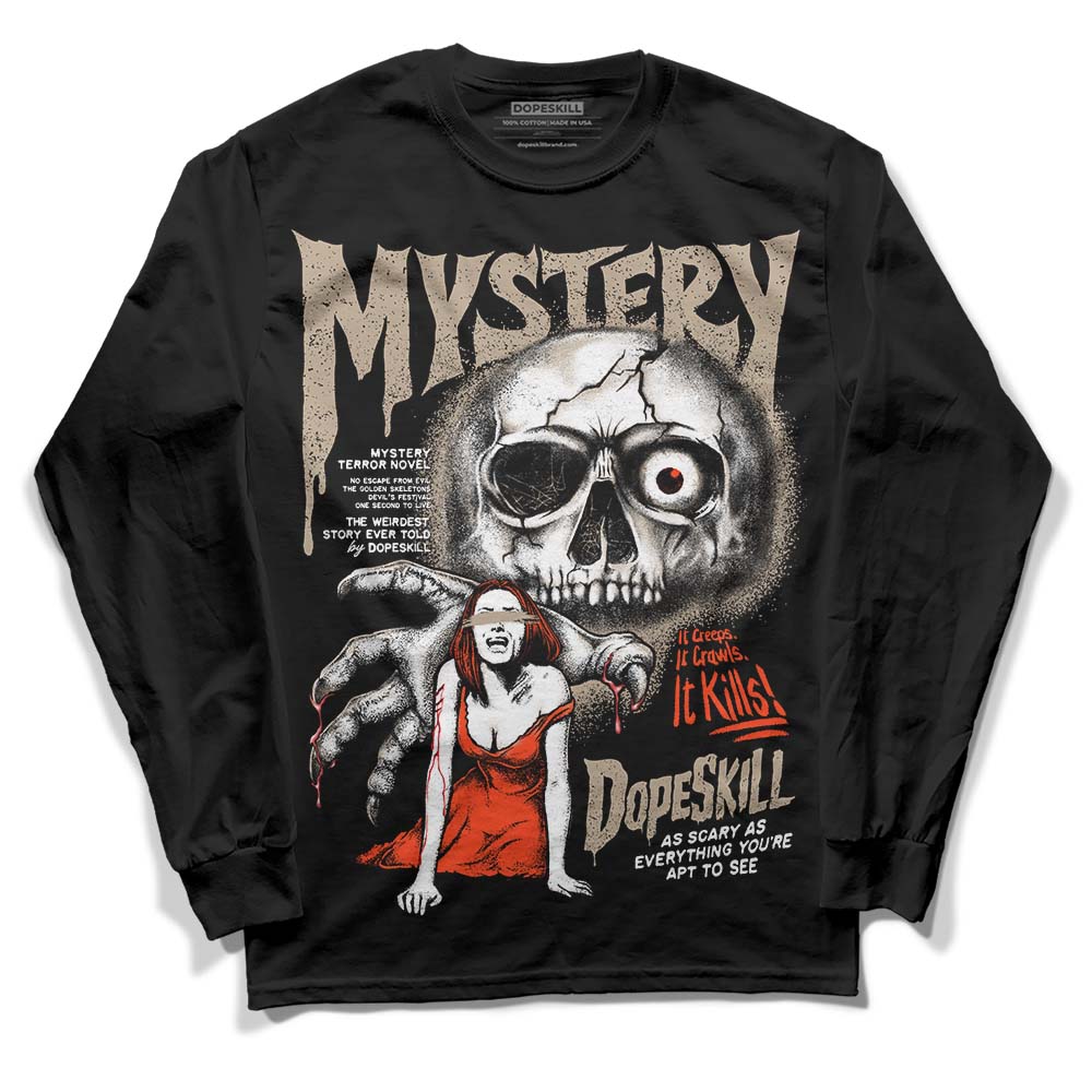 Latte 1s DopeSkill Long Sleeve T-Shirt Mystery Ghostly Grasp Graphic