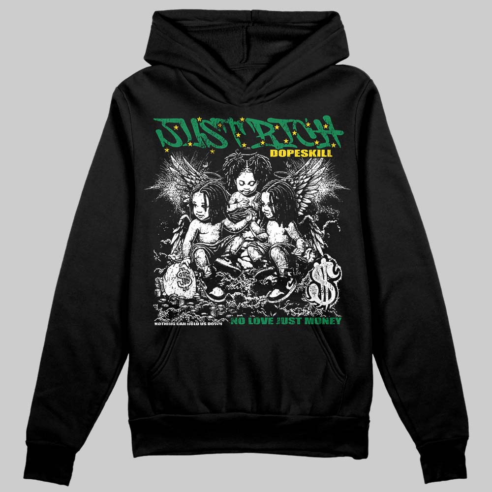 Green Collection DopeSkill Hoodie Sweatshirt Just Rich Graphic