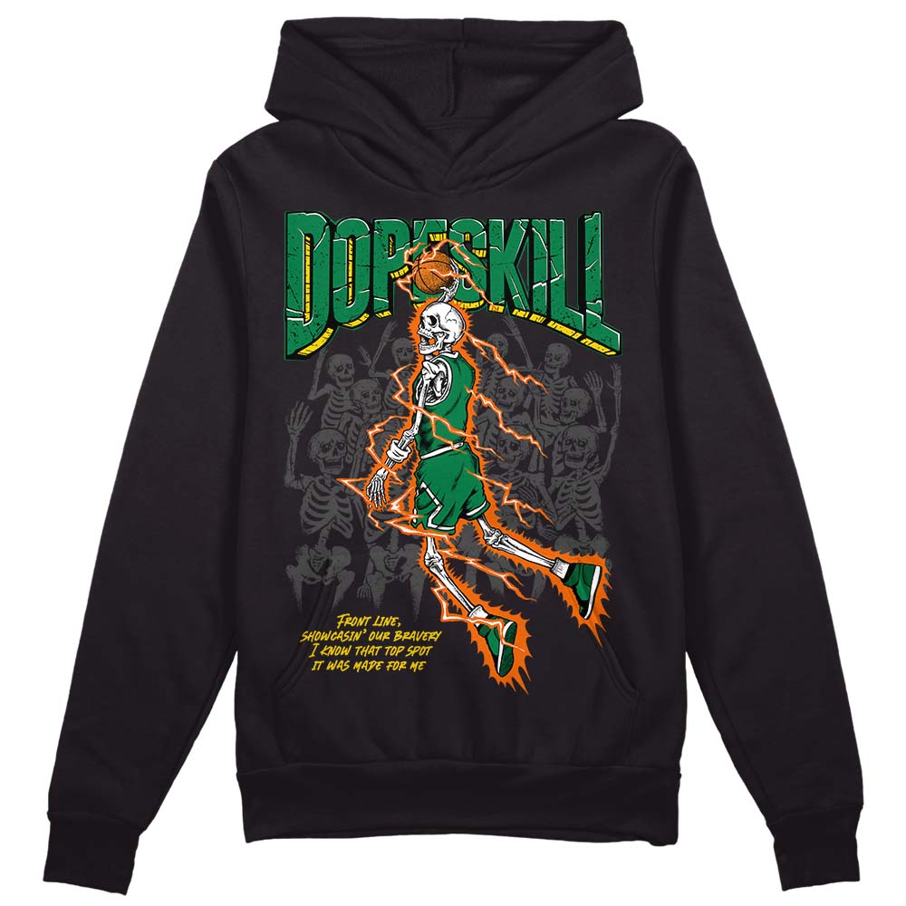Green Collection DopeSkill Hoodie Sweatshirt Thunder Dunk Graphic