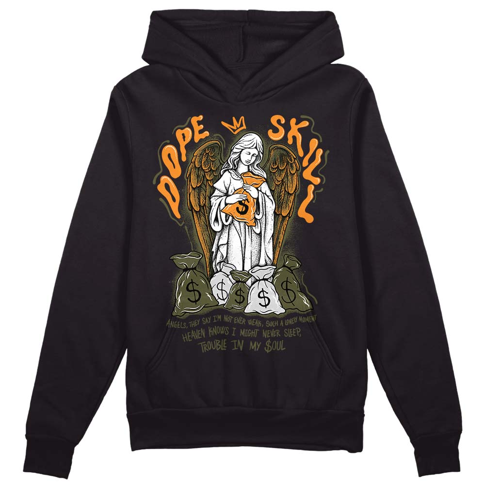 Olive 5s DopeSkill Hoodie Sweatshirt Angels Graphic