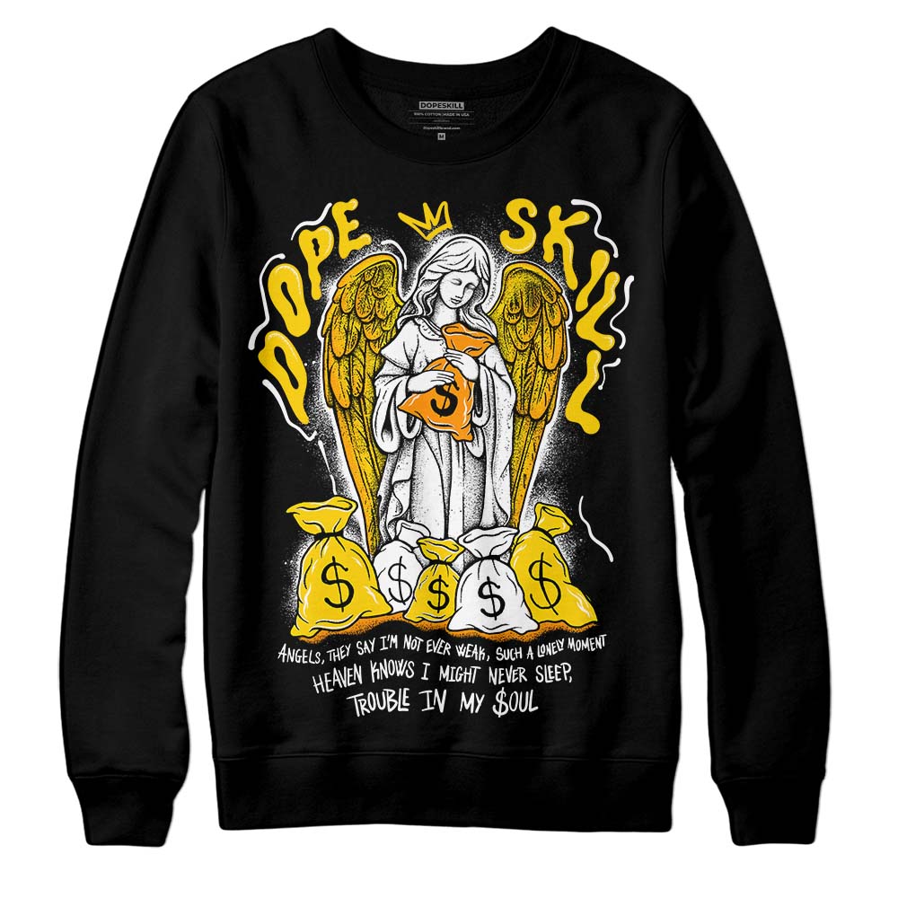 Yellow Ochre 6s DopeSkill Sweatshirt Angels Graphic