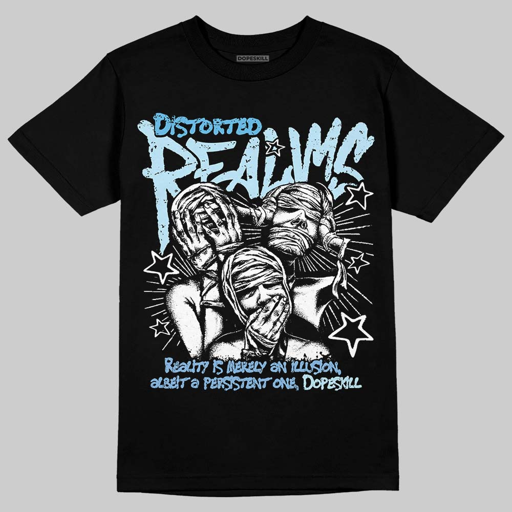 Legend Blue 11s DopeSkill T-Shirt Distorted Realms Graphic