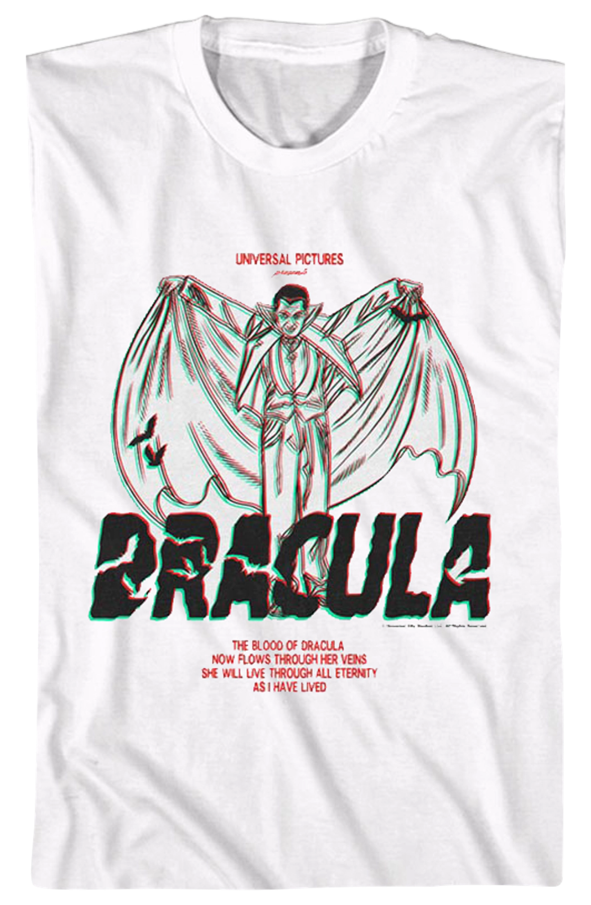 3-D Blood Of Dracula T-Shirt