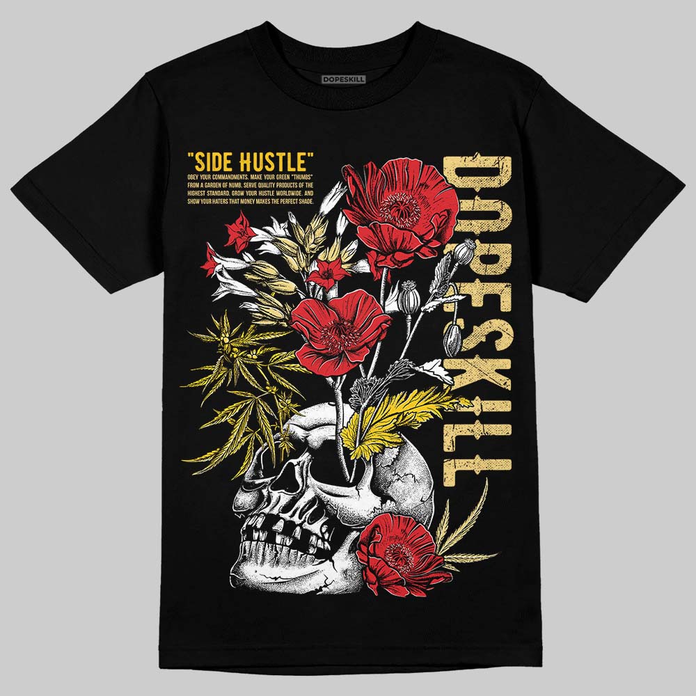 Quai 54 x Tour Yellow Black 1s DopeSkill T-Shirt Side Hustle Graphic