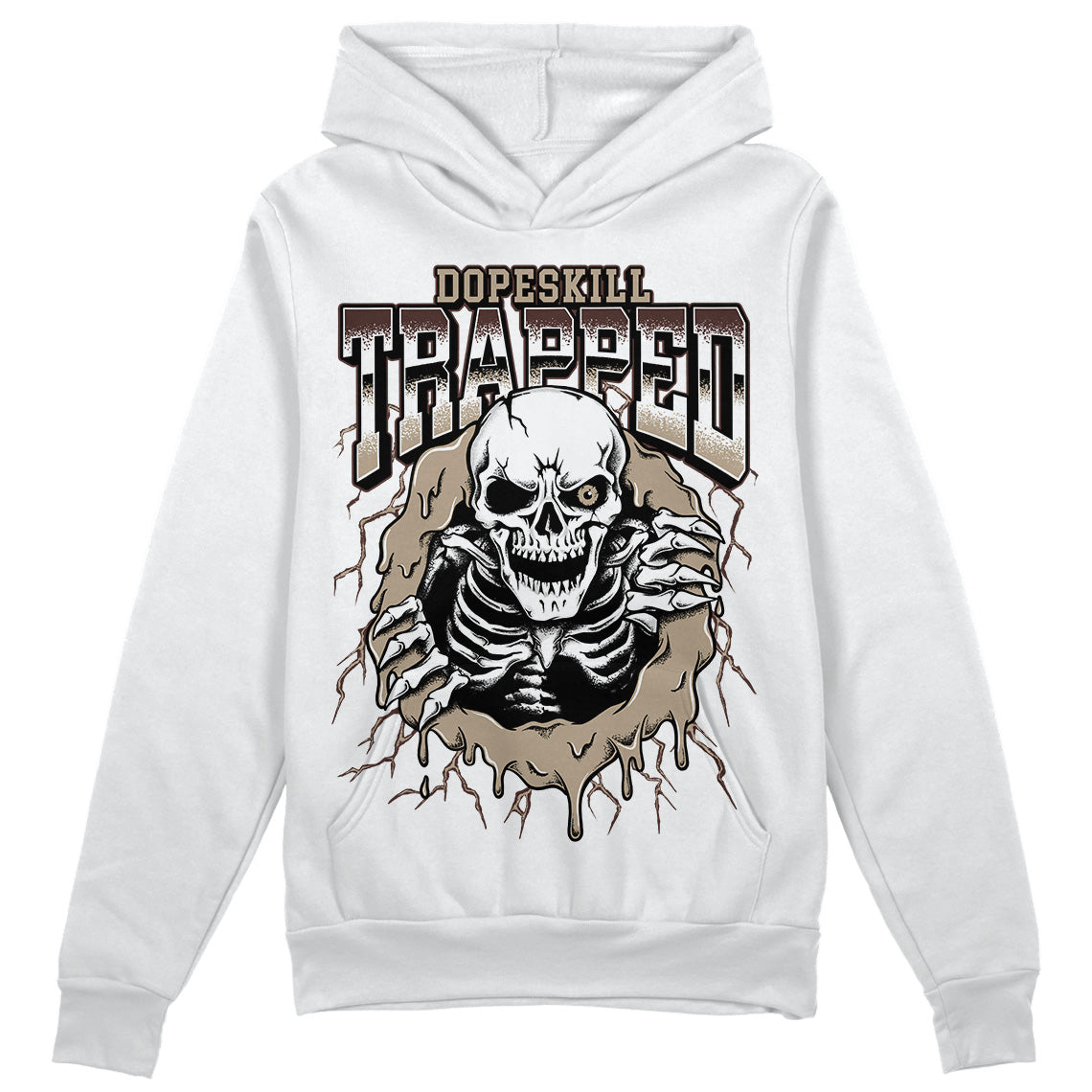 Latte 1s DopeSkill Hoodie Sweatshirt Trapped Halloween Graphic