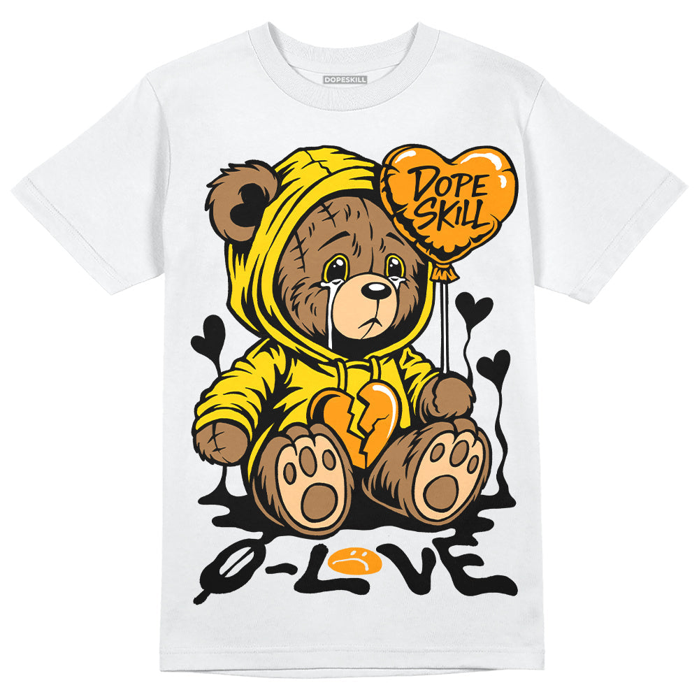 Yellow Ochre 6s DopeSkill T-Shirt Broken Bear Graphic