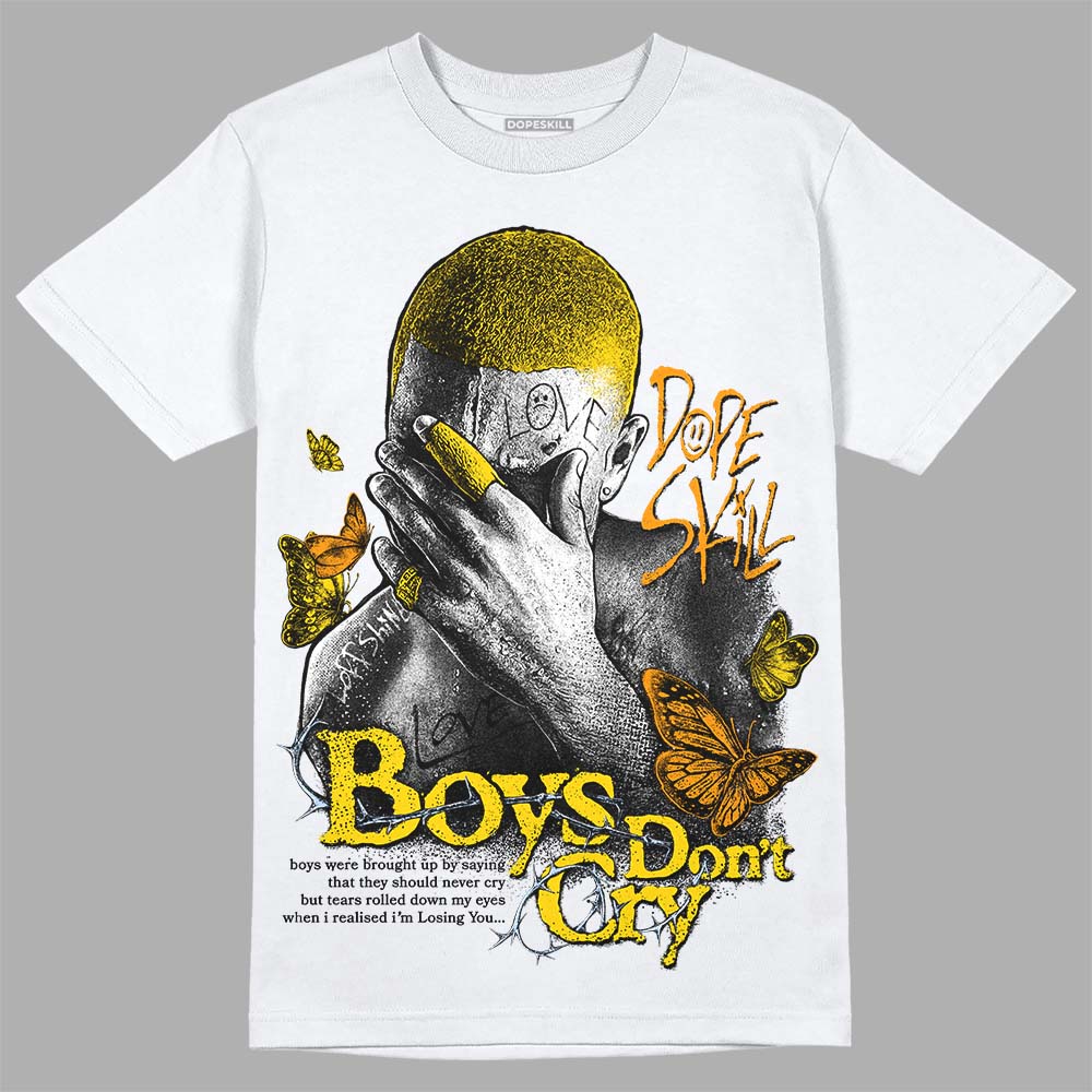 Yellow Ochre 6s DopeSkill T-Shirt Boys Don't Cry Graphic