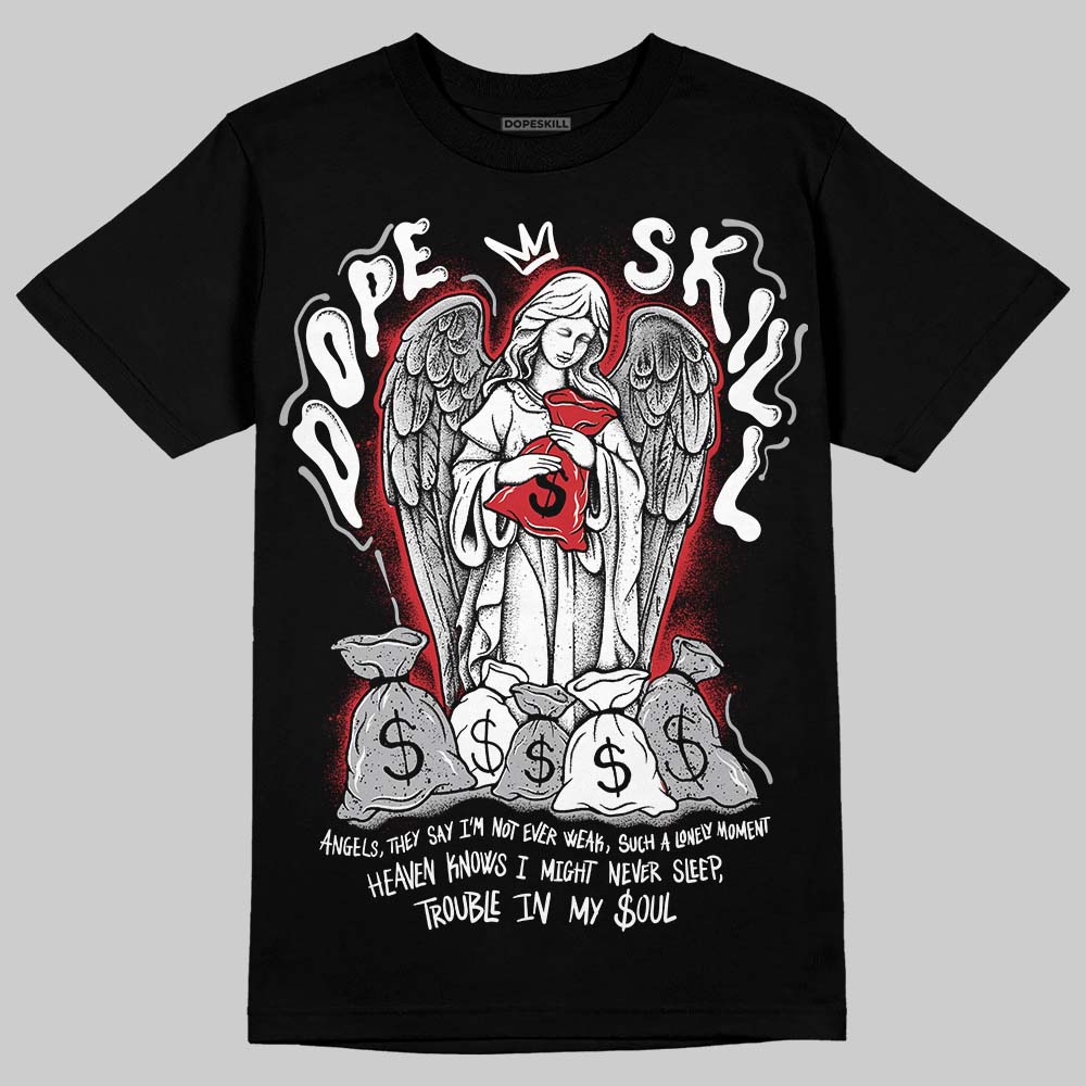 White Cement 4s DopeSkill T-Shirt Angels Graphic
