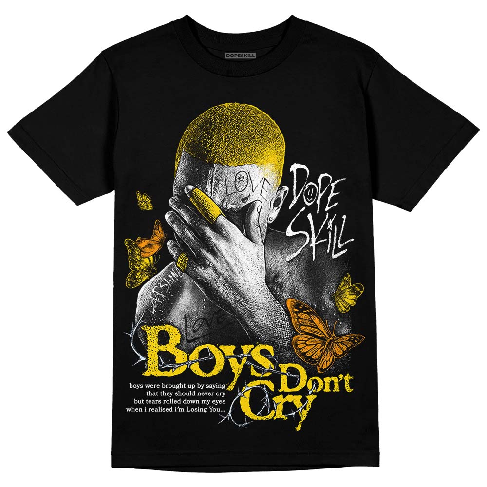 Yellow Ochre 6s DopeSkill T-Shirt Boys Don't Cry Graphic