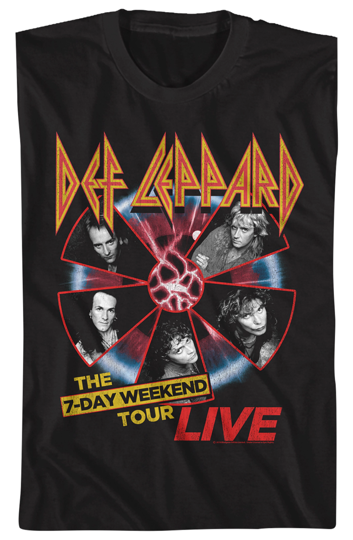 7-Day Weekend Tour Def Leppard T-Shirt