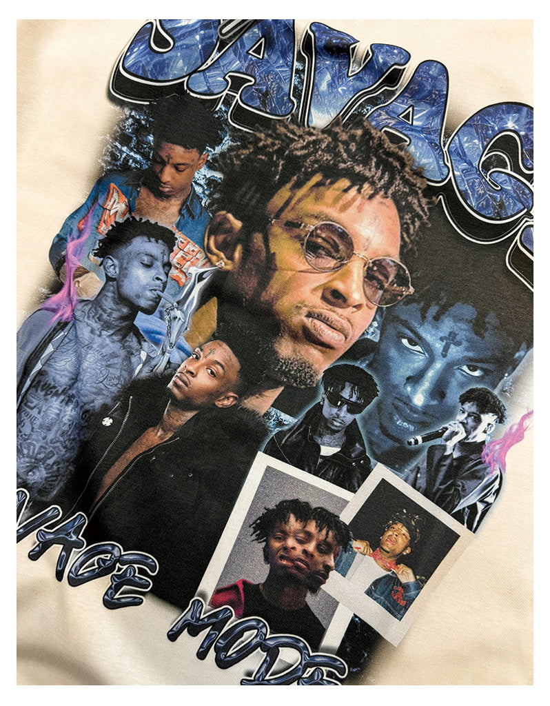 21 SAVAGE Sweatshirt 2024 Style001