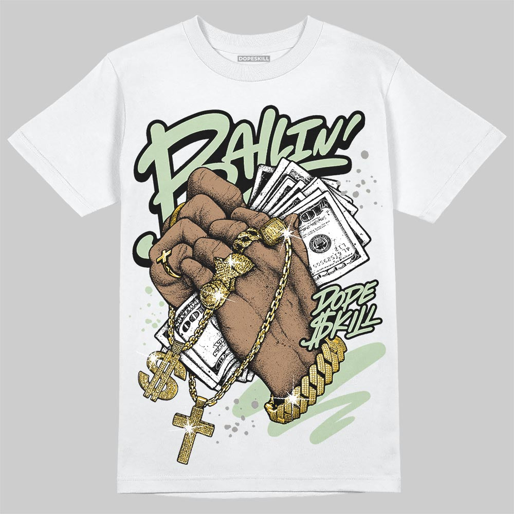 Seafoam 4s 2025 DopeSkill T-Shirt Always Ballin' Graphic