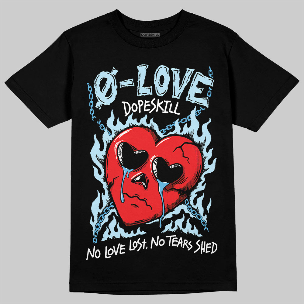 Legend Blue 11s DopeSkill T-Shirt Crying Heart Graphic