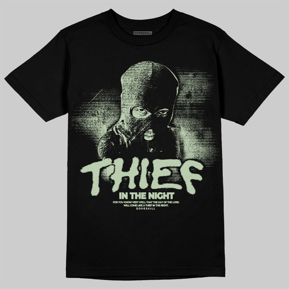 Seafoam 4s 2025 DopeSkill T-Shirt Thief In The Night Graphic