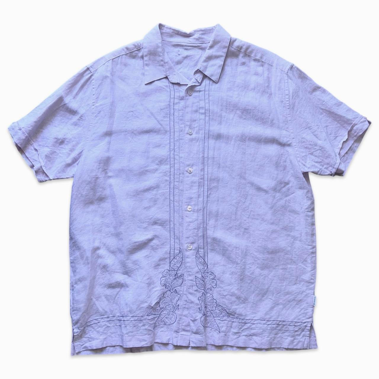 Vintage Cubavera Linen Blend Shirt
