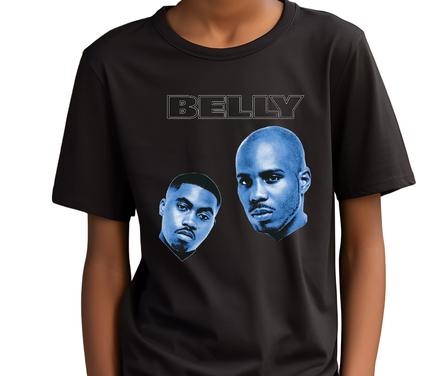 The Belly Movie T-Shirt – Classic Hip-Hop Film Graphic Tee – DMX, Nas Streetwear – 90s Urban Crime Drama Merch