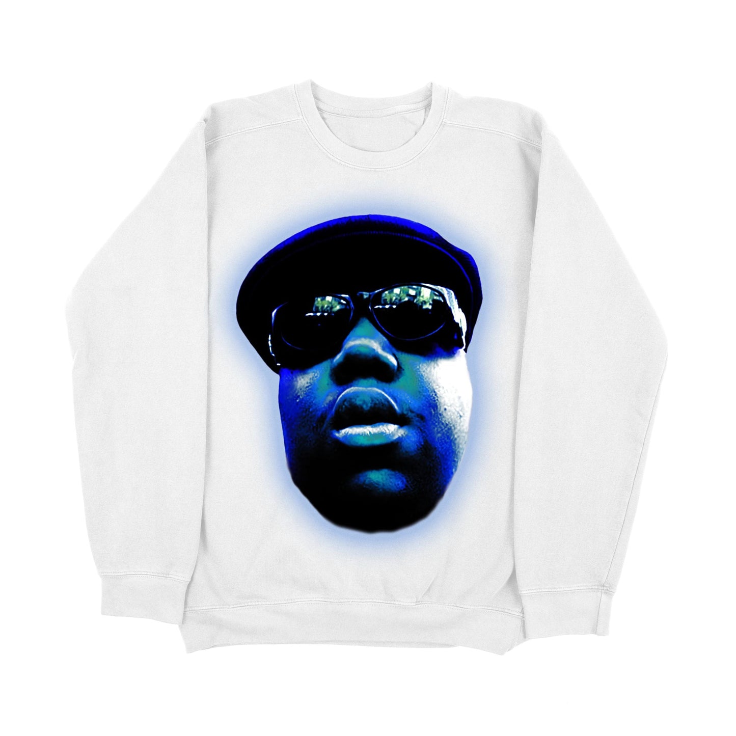 Biggie Smalls The Notorious B.I.G. Vintage Rap Sweatshirt – Music Icon Sweater, Hip Hop Streetwear, Unisex Gift for Rap Fans