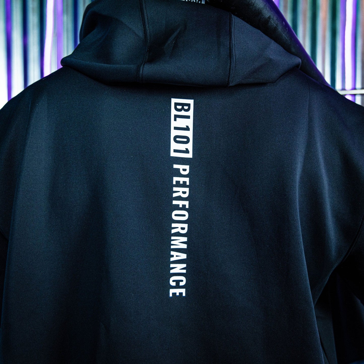 BSBL-SZN Youth Short Sleeve Hoodie V3 - Black/White