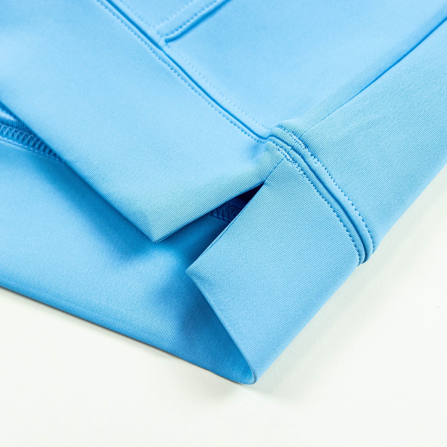 BSBL-SZN Youth Short Sleeve Hoodie V3 - Cotton Candy Blue