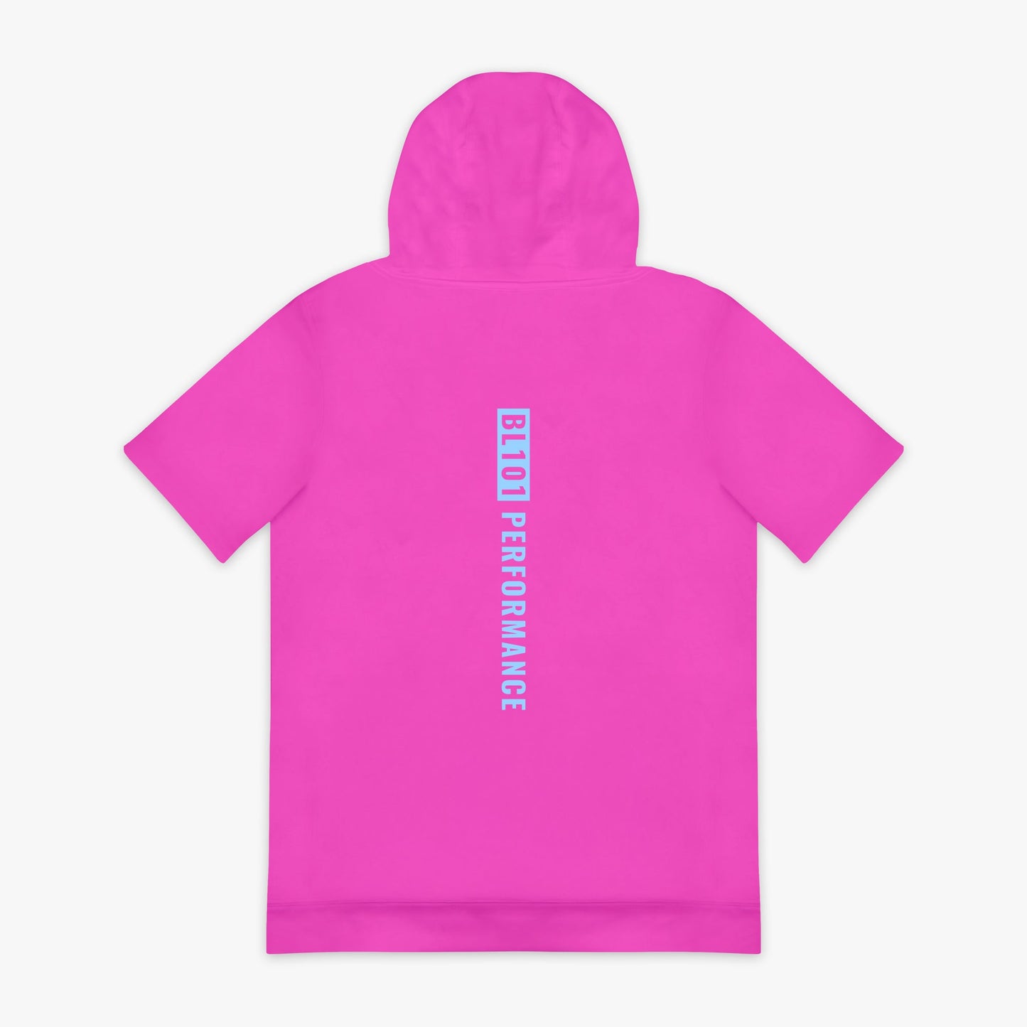 BSBL-SZN Youth Short Sleeve Hoodie V2 - Cotton Candy Pink