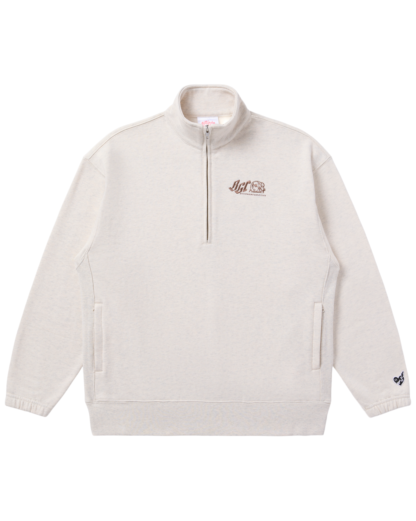Womens Classic BGC Quarter Zip Sweatshirt