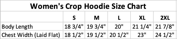 1320Video Women's Black Geometric Crop Hoodie