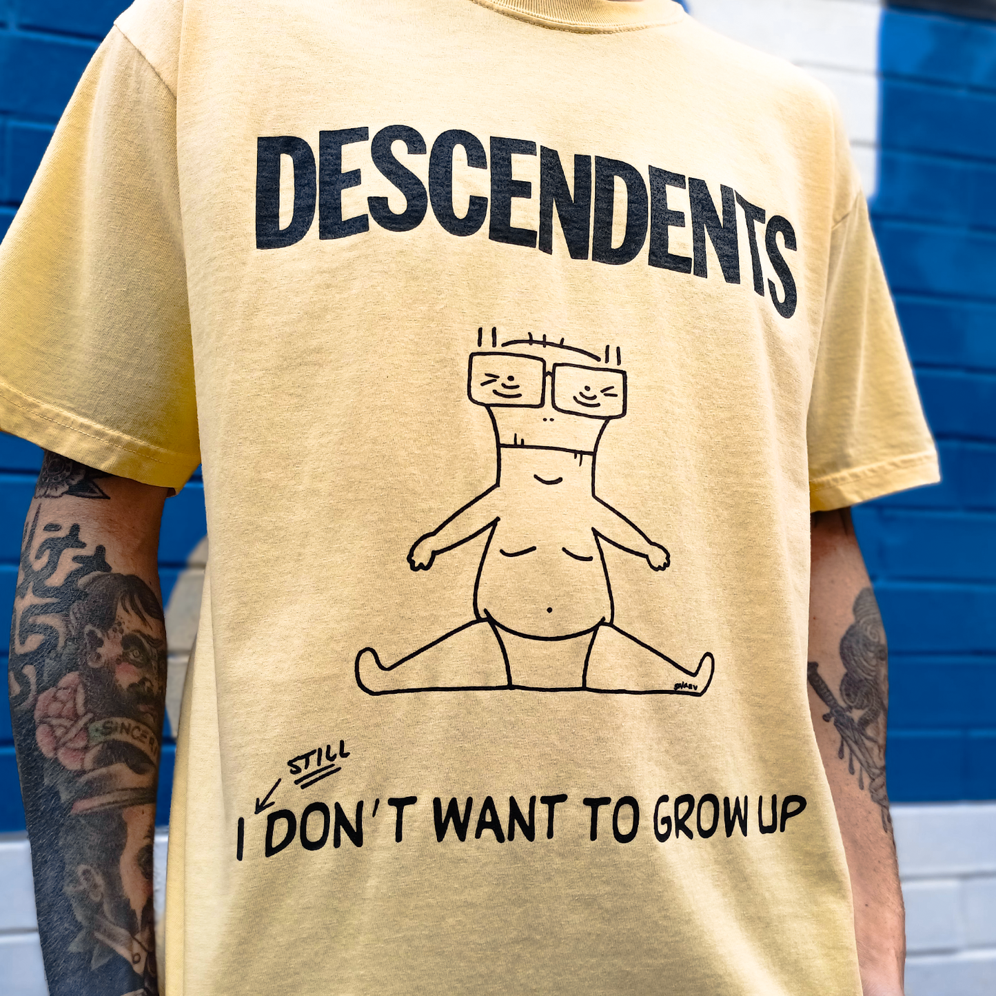 I Still Don’t Want To Grow Up T-Shirt (Yellow)