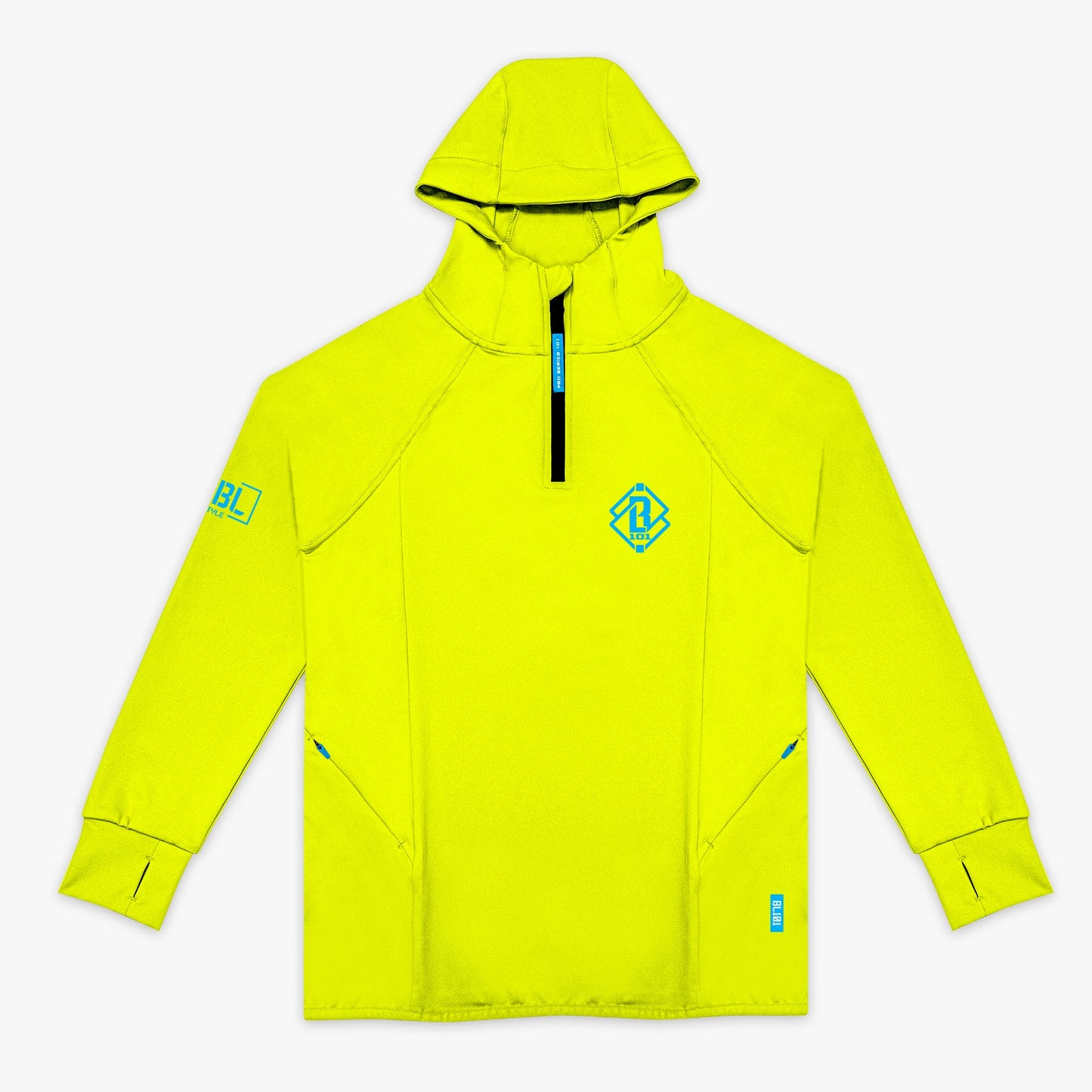 Diamond Tech Scuba Hoodie - Highlighter