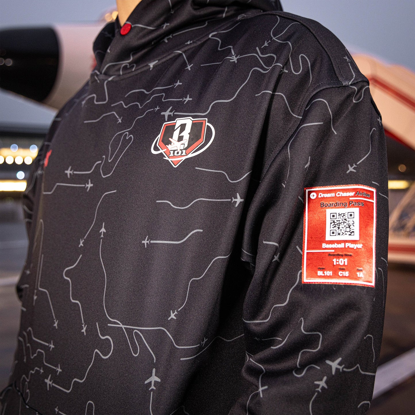 Dream Chaser Youth Hoodie - Red Eye